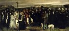 G. Courbet 'Un funerale a Ornans' 